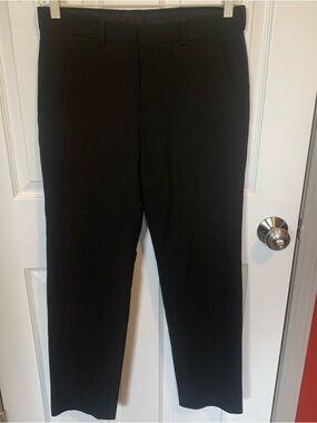 Men's Black Dress Pants — Sleek Tailored Trousers